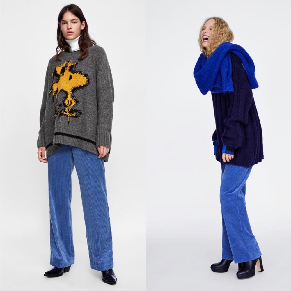 ZARA Velveteen Pants